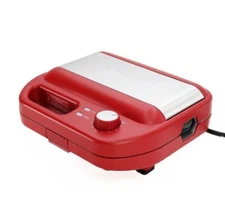 Vitantonio VWH-600-R Waffle & Hot Sandwich Baker Red AC 100V NEW
