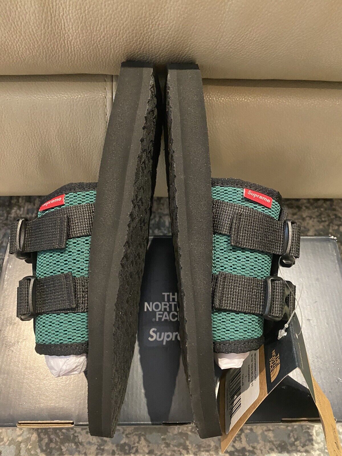 Supreme x The North Face Trekking Sandal - Dark Green - Size 7