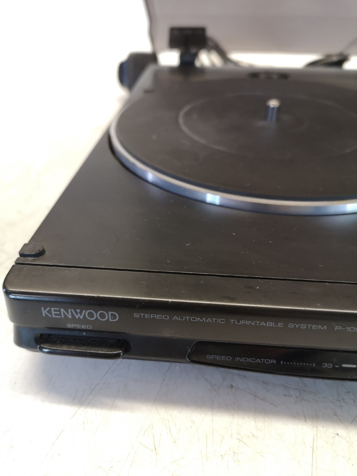 KENWOOD P100 Micro, 2 Speed Belt Drive Turntable Record Player Vinyl eBay