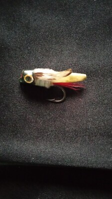 Mouche De Pêche Vintage Jim Harvey Quill - Montée à La Main