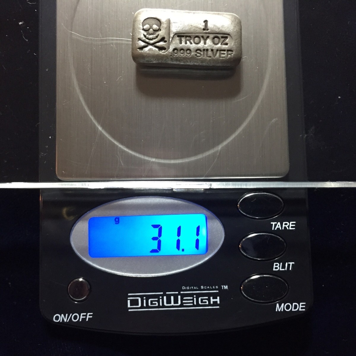 DigiWeigh DW-1000BX Jewelry Gold and Silver Scap Poseidon Scale