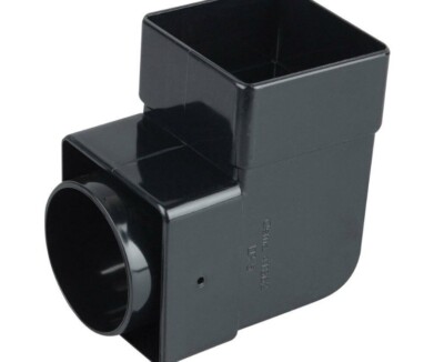 Wavin OSMA 4T862 schwarz Rohrbogen/-bogen - 87,5 Grad für 61 mm verschiedene Farben