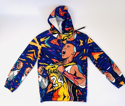 KOBE BRYANT 'Black Mamba' Street Art HOODIE