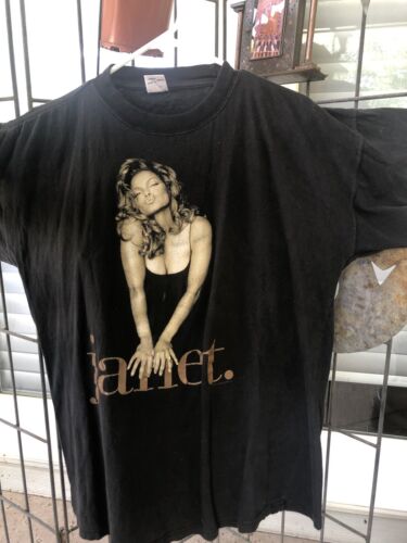 Vintage 90s Janet Jackson Tour Shirt