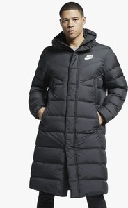 men's hooded puffer parka nike sportswear windrunner down fill