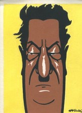 RAIMU Cinema Karikatur 20*15 Fotografie Schauspieler