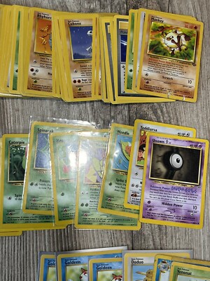 Massive Vintage Pokémon Card Collection 396 Cards Jungle Base