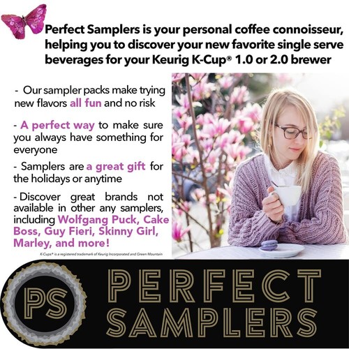 Perfect Samplers Dark Roast & Bold Coffee Pod Variety Pack 40 Count - Picture 4 of 6