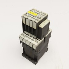 Siemens 3RH1140-2BB40 600VAC 10A Contactor Relay W/ Aux. 3RH1911-2GA04 24V Coil