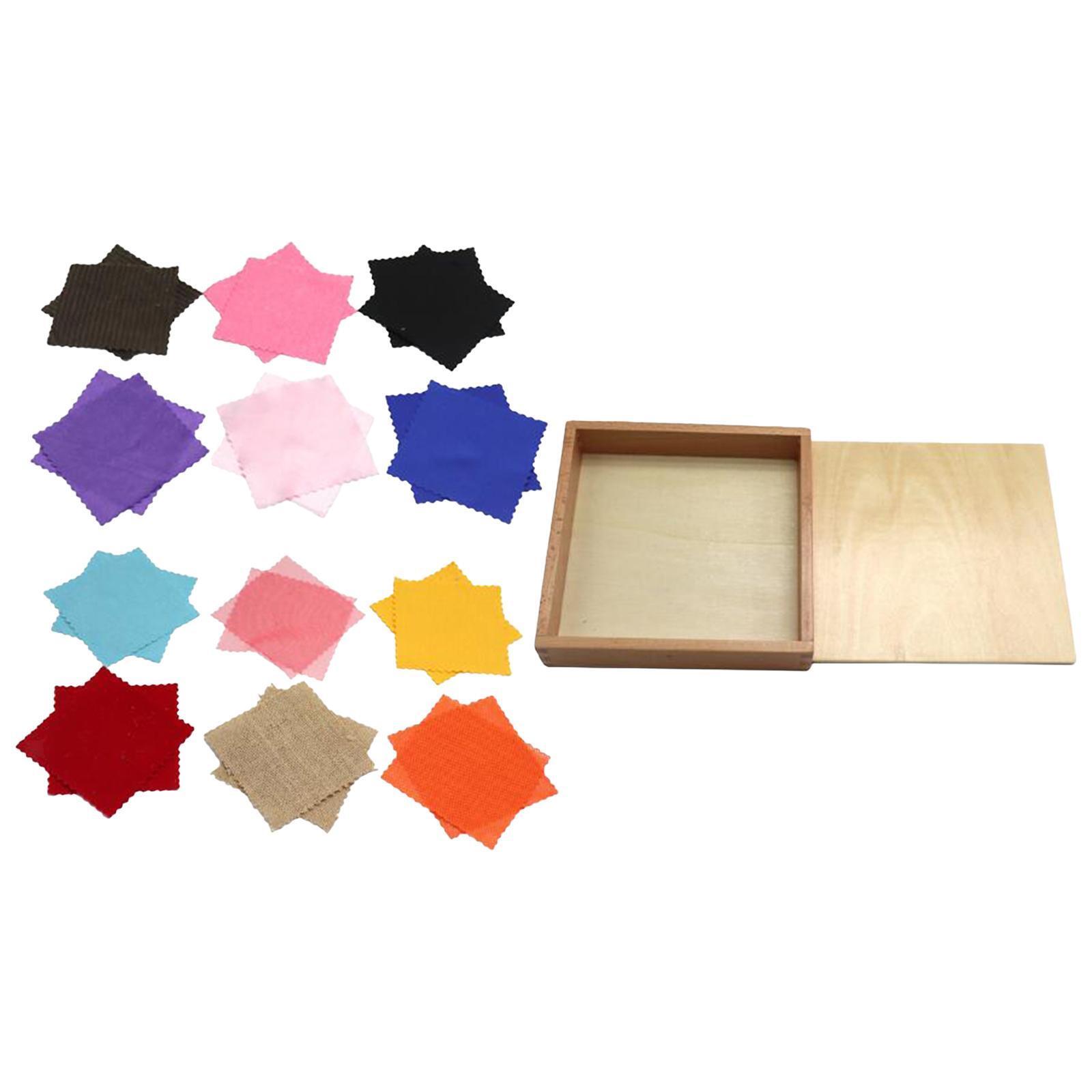 Montessori Box, Sensory Touching Toys Preschool Color