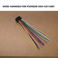 New Wire Harness for Pioneer DEH-X6710BT DEHX6710BT Car Stereo Receiver