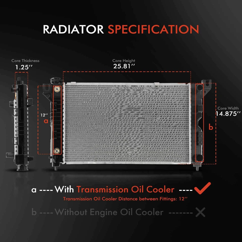 Вентилятор радиатора и охлаждения в сборе для Dodge Caravan Chrysler Plymouth Grand Voyager - Изображение 2 из 4