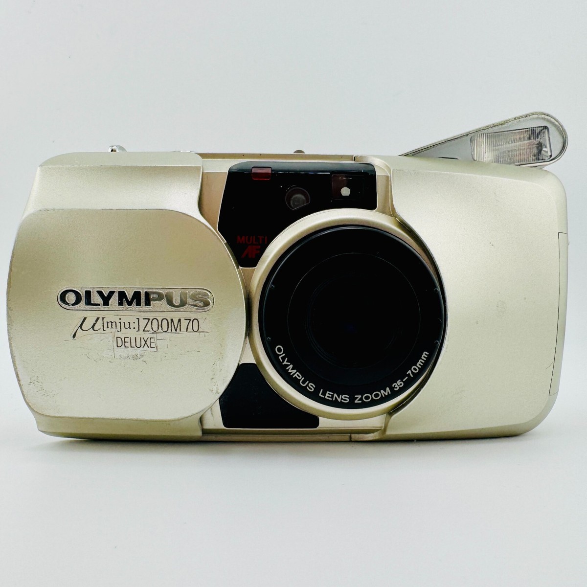 完動品オリンパス μ ZOOM 70 DELUXE μ[mju:] DELUXE オリンパス Olympus ミュー μ ZOOM DELUXE ブラック / ZOOM 35