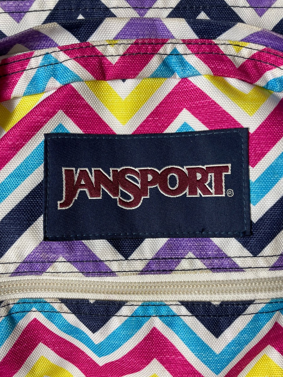 JANSPORT AOP Geometric Print Canvas School Backpack Multicolor Colorful Bright | eBay JANSPORT AOP Geometric Print Canvas School Backpack Multicolor Colorful Bright | eBay