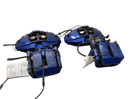 2019-2023 BMW X7 G07 M50I M-SPORT FRONT & REAR BRAKE CALIPER SET x4 BLUE *NOTE* - Picture 2 of 24