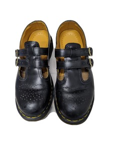 dr martens double buckle mary jane