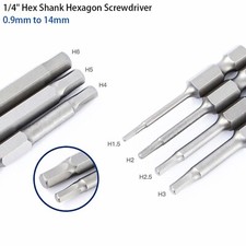 Hex Key Allen Bit Set Quick Change Connect im...