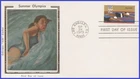 USA5 #1792 U/A COLORANO SILK FDC   Summer Olympics Swimmers