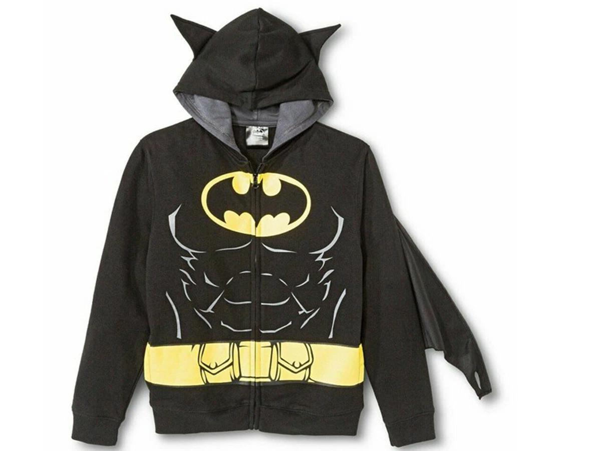 Batman hoodie top with cape