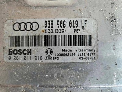 Audi A4 8E2, B6 Motorsteuergerät 038906019LF 0281011210 1,90 Diesel 34766479
