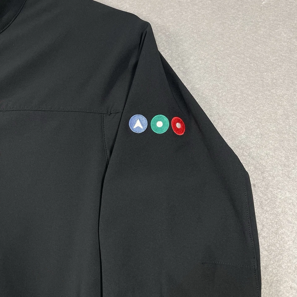 Marmot Jacket Mens Large Black Uber Windbreaker M3 Tempo Gorpcore Full Zip - Image 4 of 4