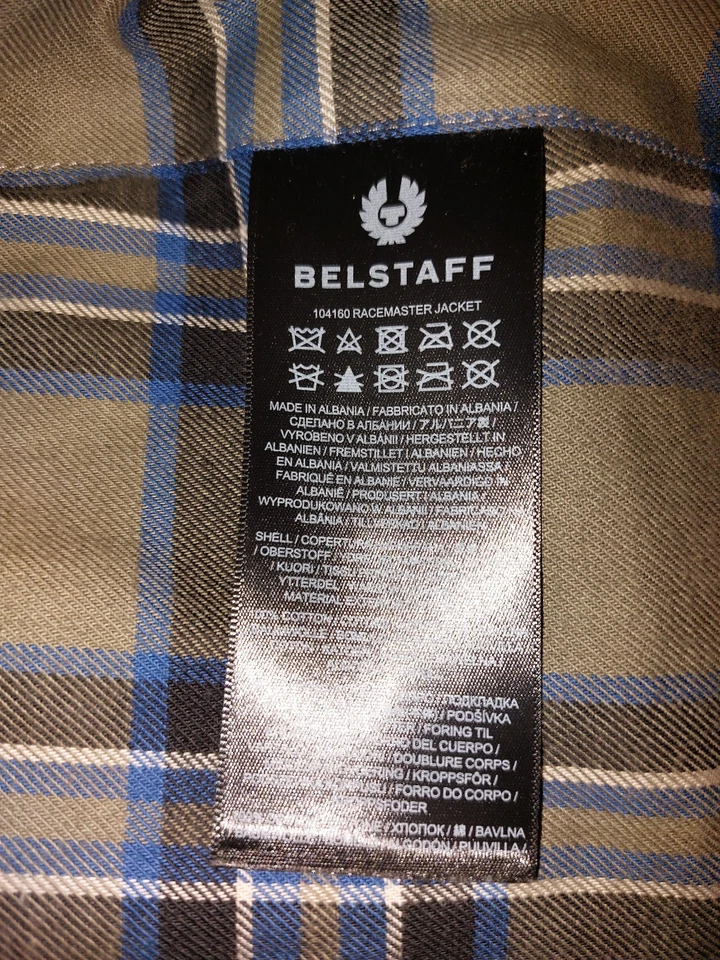 Belstaff " RACEMASTER" 1981 / schwarz / Gr. 60 / neu / + 1 Dose Wax / - Bild 4 von 4