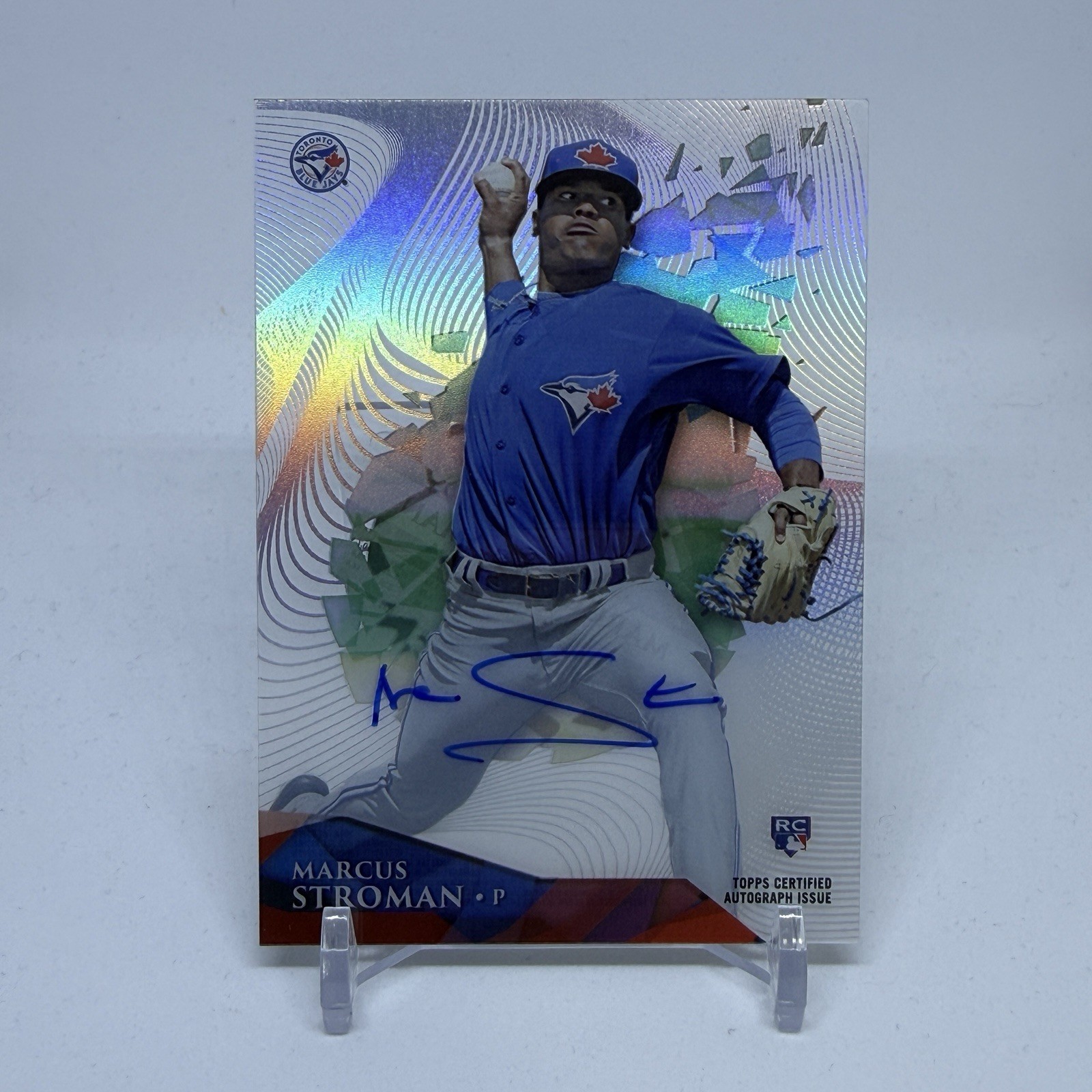 2014 Topps High Tek Marcus Stroman Rookie RC Auto Autograph