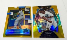 2 Edward Cabrera 2022 Panini Select/Optic GOLD PRIZM RC/10 Cubs Rare Rookie Ace