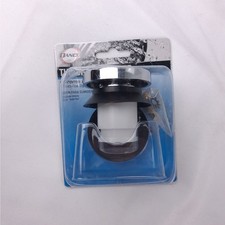 Danco 80811 Universal Touch-Toe Bathtub Drain Stopper - Chrome Finish