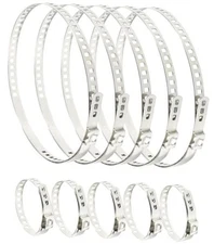 5 Set CV Boot Clamps, Auto CV Joint Boot Clamps Kit Stainless Steel 