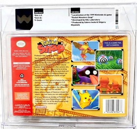Factory Sealed N64 POKEMON SNAP WATA 6.5 B+ Nintendo 64 1999 VGA CGC Vtg RARE 👀