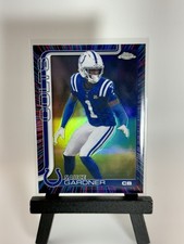 2025 Topps Chrome NFL Sauce Gardner #242 Neon Pulse Refractor Hobby SP￼