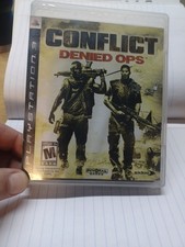 Conflict: Denied Ops (Sony PlayStation 3, 2008) PS3 CIB Complete —FAST SHIPPING!