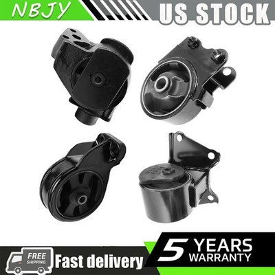 4PCS Engine Mounts & Trans Mount Set For 2001-2006 Kia Optima/Magentis 2.4L AUTO