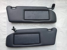 Mercedes-Benz W140 Sonnenblende Dunkel blau Leder Exclusiv links & rechts  