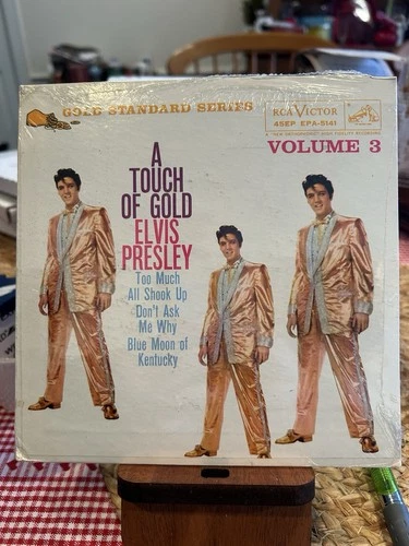 Elvis Presley "A Touch of Gold, Volume 3" 45 EP EPA-5141 Still Sealed GSS