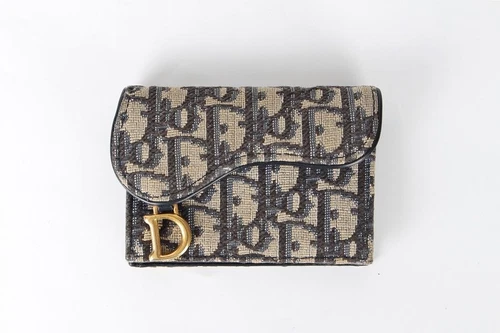 Portefeuille selle oblique Dior 100703878