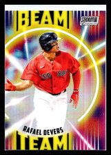 2022 Stadium Club Chrome Rafael Devers #BT-18 Beam Team Boston Red Sox