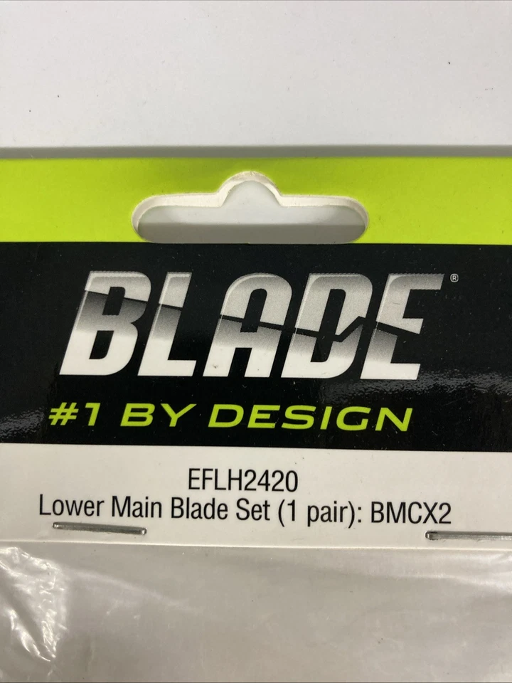#EFLH2421 Blade Upper Main Blade Set (2) (mCX2) Lot Of 4 - Image 2 of 3