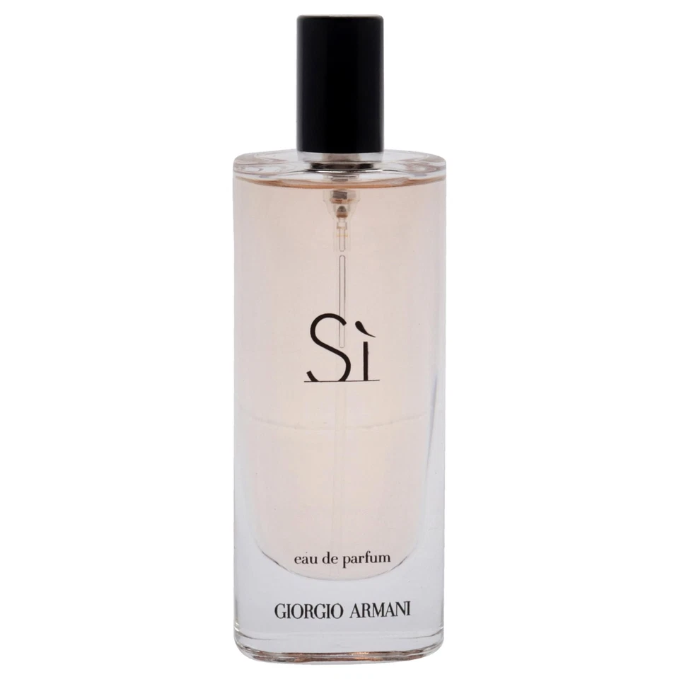 Giorgio Armani Si Eau De Parfum 0,5 OZ Mujer Tamaño de Viaje Elegante Fragancia Floral Foto 2 de 4