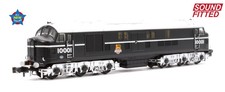 Graham Farish 372-913SF LMS 10001 BR Black (Early Emblem) Diesel Locomotive - DC