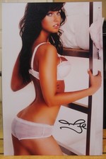 Signed poster - Megan Fox -  Model/Actress + COA