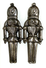 Nutcracker Christmas Ornaments Set of 2 Gorha...