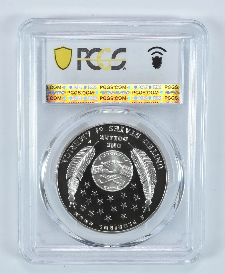 2004-P Lewis & Clark Commemorative Dollar PR69 DCAM PCGS Blue Label *4549 - Image 2 of 4