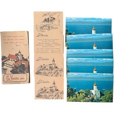 Vintage 1950s La Venta Inn Palos Verdes Estates California Brochure Postcards