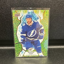 2021-22 Upper Deck Ice BRAYDEN POINT Green Parallel #96 Tampa Bay Lightning