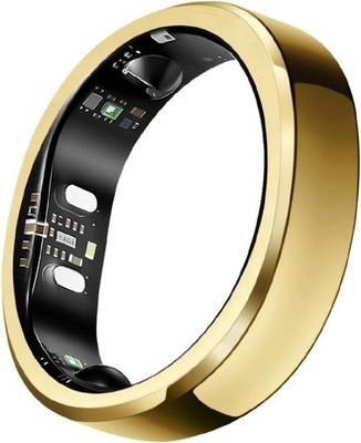 RingConn Gen 3 Smart Ring - Vascular Trends(Size 7, Royal Gold)