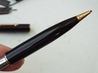 VINTAGE GOLd Black PARKER VACUMATIC MECHANICAL PENCIL 1.1 mm Lead 1936 USA — photo 4