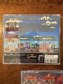 DREAMCAST GAME SET Marvel vs. Capcom 2, Castlevania, Simpsons, X-Men Collections