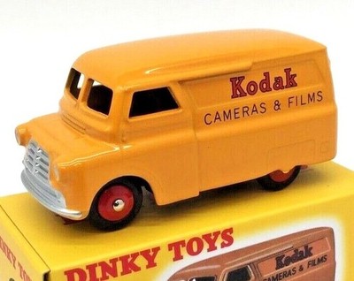 ATLAS DRUCKGUSS DINKY TOYS BEDFORD 10CWT VAN KODAK KAMERAS & FILM #480